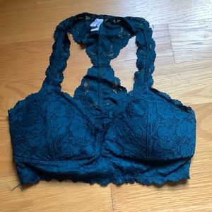 Teal Wishlist Bralette Size Small